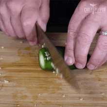 Chopping Chili Pepper Madness GIF - Chopping Chili Pepper Madness Cutting Some Bell Pepper GIFs