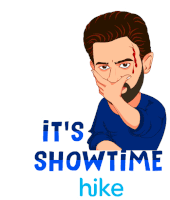 Its Showtime Sticker - Its Showtime Stickers