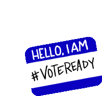 Vote Election Season Sticker - Vote Election Season Hello I Am Stickers