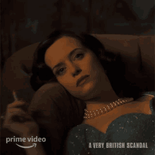 Spacing Out Margaret Campbell GIF - Spacing Out Margaret Campbell Claire Foy GIFs