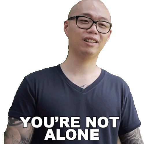 Youre Not Alone Chris Cantada Sticker - Youre Not Alone Chris Cantada Chris Cantada Force Stickers