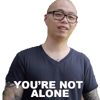 Youre Not Alone Chris Cantada Sticker - Youre Not Alone Chris Cantada Chris Cantada Force Stickers