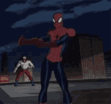 Dancing Spiderman GIF