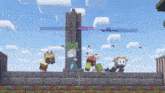 a screenshot of a minecraft game shows a few players including one named nasty