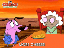 More Cheese Courage GIF - More Cheese Courage Muriel Bagge GIFs