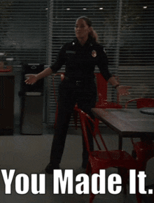Station 19 Andy Herrera GIF - Station 19 Andy Herrera You Made It GIFs