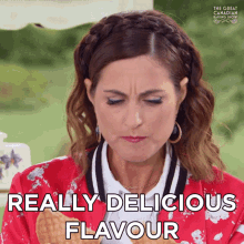 Really Delicious Flavour Kyla Kennaley GIF - Really Delicious Flavour Kyla Kennaley Gcbs GIFs