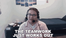 The Teamwork Just Works Out Caleb Sullivan GIF - The Teamwork Just Works Out Caleb Sullivan Myflin GIFs