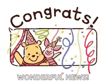 Pooh Congrats GIF - Pooh Congrats GIFs
