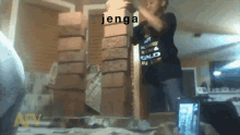 Jenga Tower GIF - Jenga Tower Brick GIFs