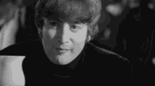 John Lennon The Beatles GIF - John Lennon The Beatles A Hard Days Night GIFs