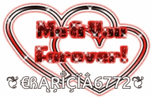 Me And You Forever Love GIF - Me And You Forever Love Heart GIFs