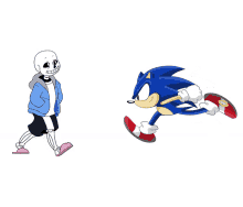 Sans And Sonic GIF - Sans And Sonic GIFs