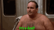 Seinfeld Subway GIF - Seinfeld Subway Fat Guy GIFs