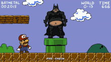 Batmetal Mario Pipe GIF