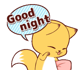 Goodnight Cute Sticker - Goodnight Cute Animated Stickers