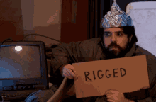 Rigged Conspiracy GIF - Rigged Conspiracy Tin Foil Hat GIFs