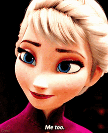 Elsa Me Too GIF - Elsa Me Too Frozen GIFs