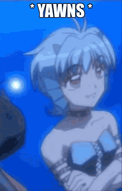 Mermaid Melody Mermaid_melody GIF - Mermaid Melody Mermaid_Melody Yawn -  Discover & Share GIFs