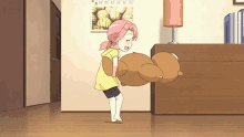 Bear Spin GIF - Bear Spin Anime Girl GIFs
