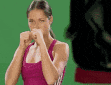 Ana Ivanovic Boxing GIF - Ana Ivanovic Boxing Tennis GIFs