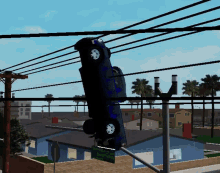 Hanging From Cord Car Hanging GIF