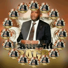laurent gbagbo around of pictures opah koudou gbagbo