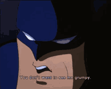 You Don'T Want To See A Batman Grumpy GIF - Grumpy Batman GIFs