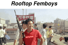 Rooftop Femboys GIF