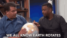 We All Know Earth Rotates Spin GIF - We All Know Earth Rotates Earth Rotates Spin GIFs