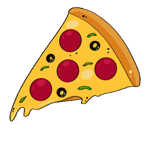 Pizza Pepperoni Sticker - Pizza Pepperoni Stickers