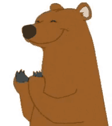 clapping grizzly