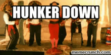 Hunker Down GIF - Hunker Down Mariachi GIFs