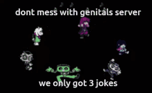 genitals server