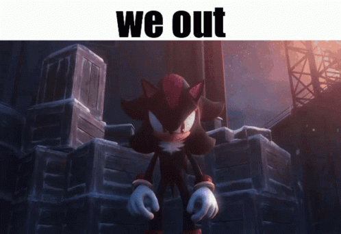 How Shadow the Hedgehog should have ended (MEME)