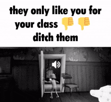 Secret Neighbor They Only Like You For Your Class GIF - Secret Neighbor They Only Like You For Your Class They Only Like You For Your Role GIFs