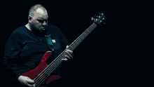 Playing The Bass Vin Romanelli GIF - Playing The Bass Vin Romanelli Moon Tooth GIFs