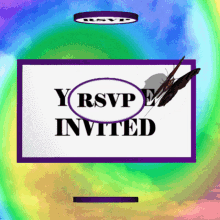 Invite Invitation GIF - Invite Invitation Please Reply GIFs