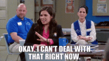Superstore Amy Sosa GIF - Superstore Amy Sosa Okay I Cant Deal With That Right Now GIFs