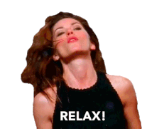Relax Shania Twain Sticker - Relax Shania Twain Dont Be Stupid Stickers