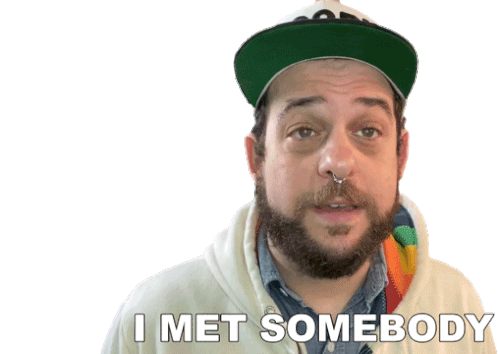 I Met Somebody Doddybeard Sticker - I Met Somebody Doddybeard Met Someone Stickers
