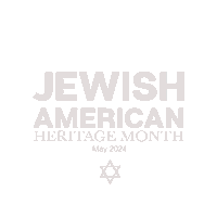 Jewish American Heritage Month May 2024 Sticker