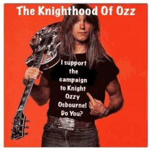 zakk wylde ozzy osbourne the knighthood of ozz legend guitar