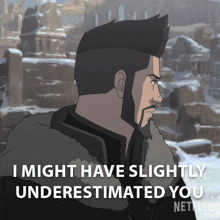 I Might Have Slightly Underestimated You Vesemir GIF - I Might Have Slightly Underestimated You Vesemir Witcher GIFs