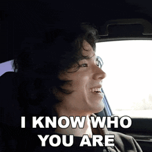 I Know Who You Are Benjamin Spande GIF - I Know Who You Are Benjamin Spande Lofe GIFs