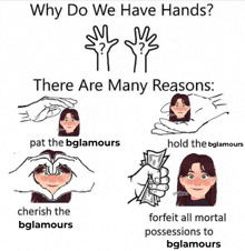 Bglamours Why Do We Have Hands GIF