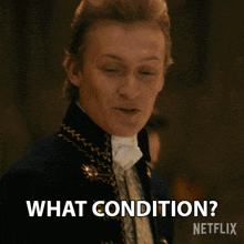 What Condition Reynolds GIF - What Condition Reynolds Queen Charlotte A Bridgerton Story GIFs