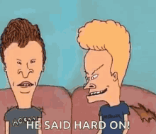 Beavis Excited GIF - Beavis Excited Butthead GIFs