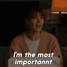 Im The Most Important Person Here Kristen Bouchard GIF - Im The Most Important Person Here Kristen Bouchard Evil GIFs