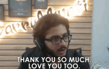 Tysm Love You Too GIF - Tysm Love You Too Carry Is Live GIFs